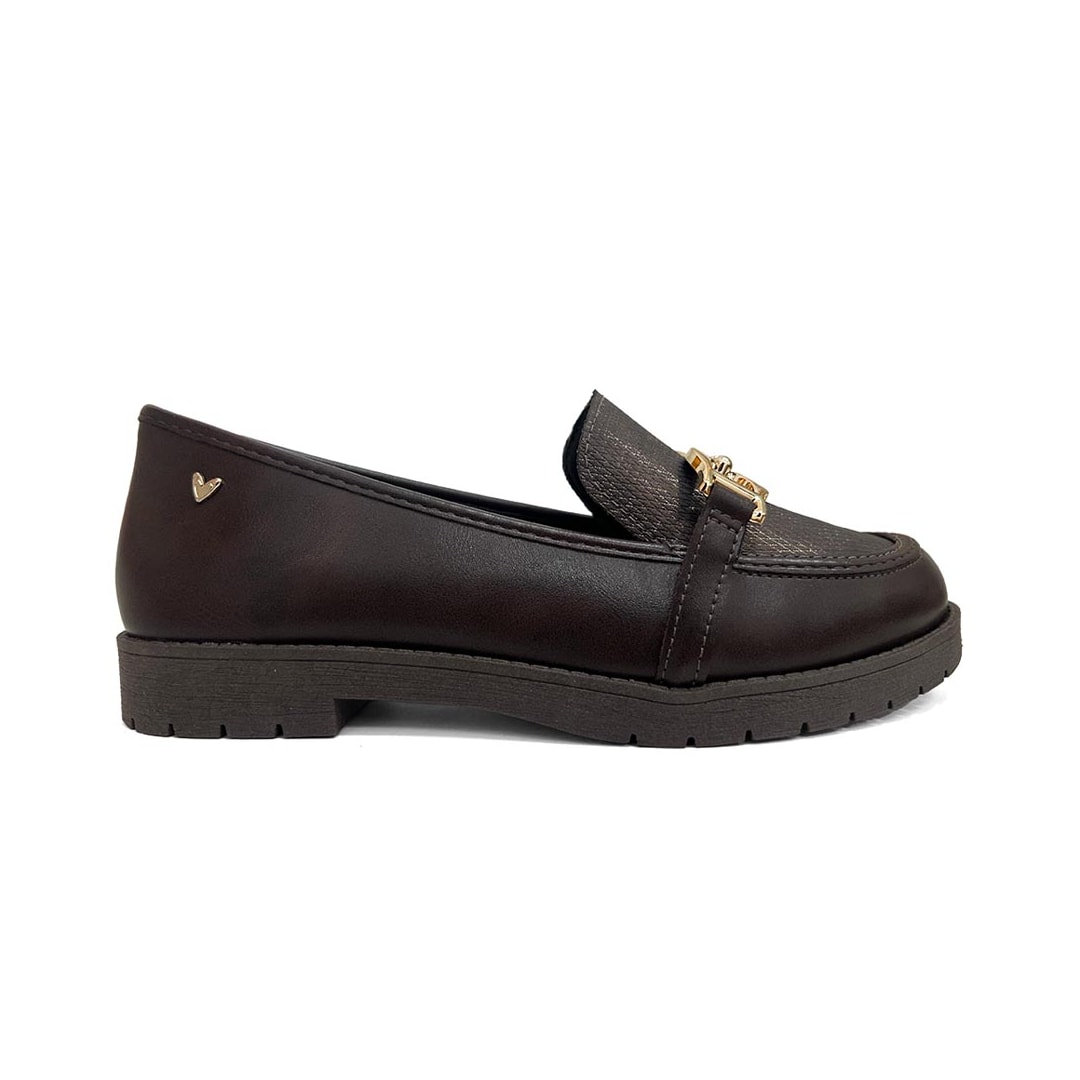 Sapato Mississipi Mocassim Me721 Cafe