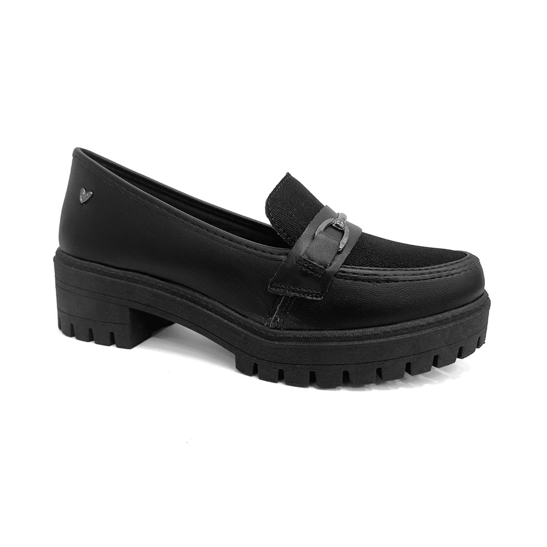 Sapato Mississipi Mocassim Q8551a Preto