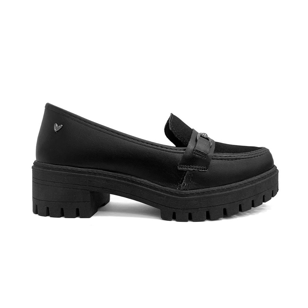 Sapato Mississipi Mocassim Q8551a Preto