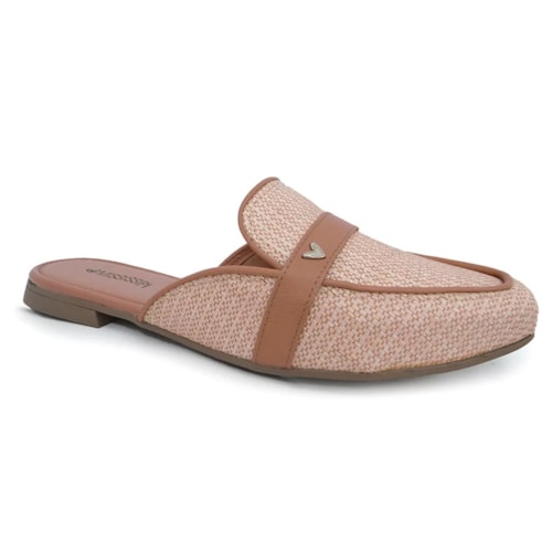 Sapato Mississipi Mule Feminino Q4803 Caramelo