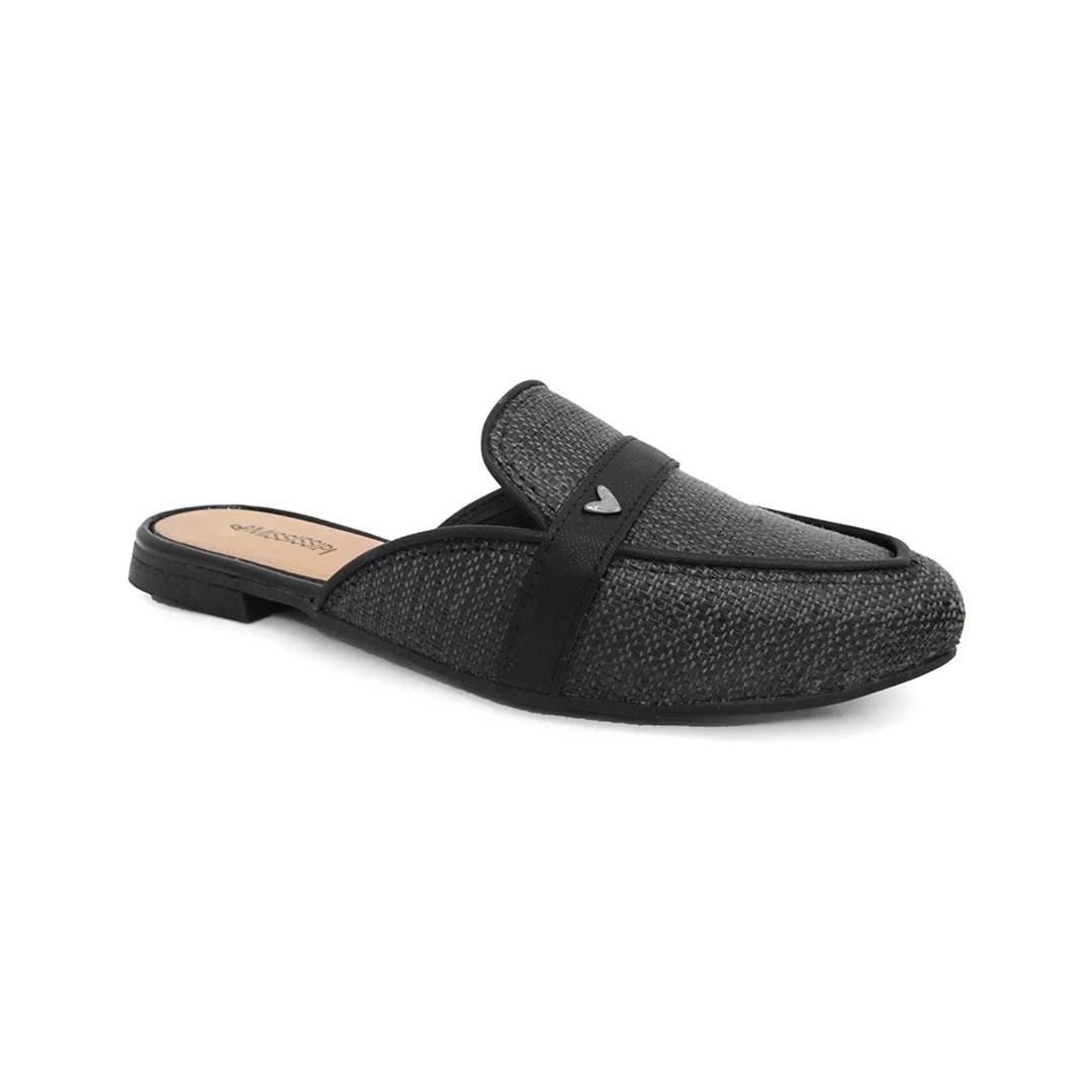 Sapato Mississipi Mule Feminino Q4803 Preto