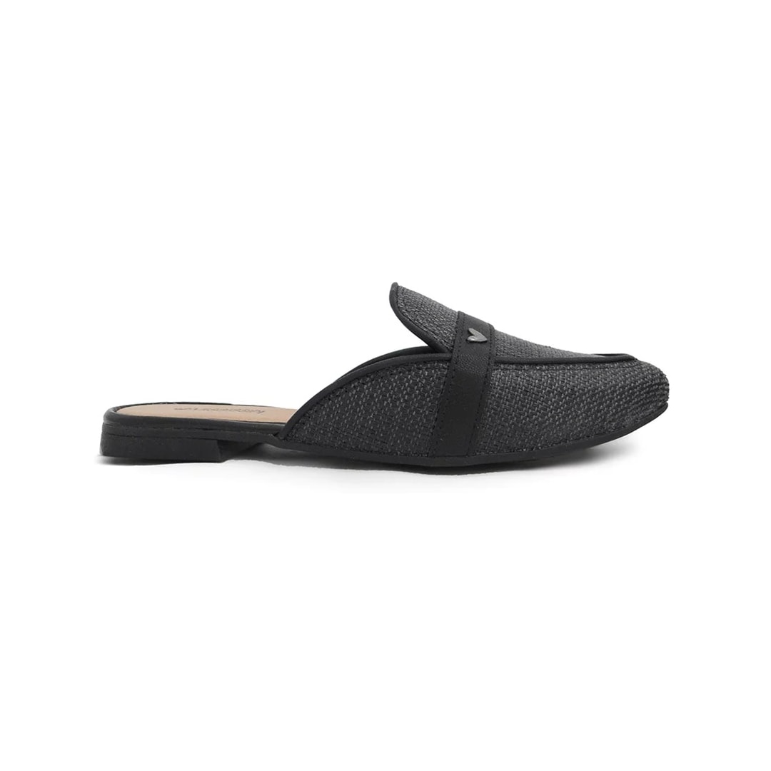 Sapato Mississipi Mule Feminino Q4803 Preto