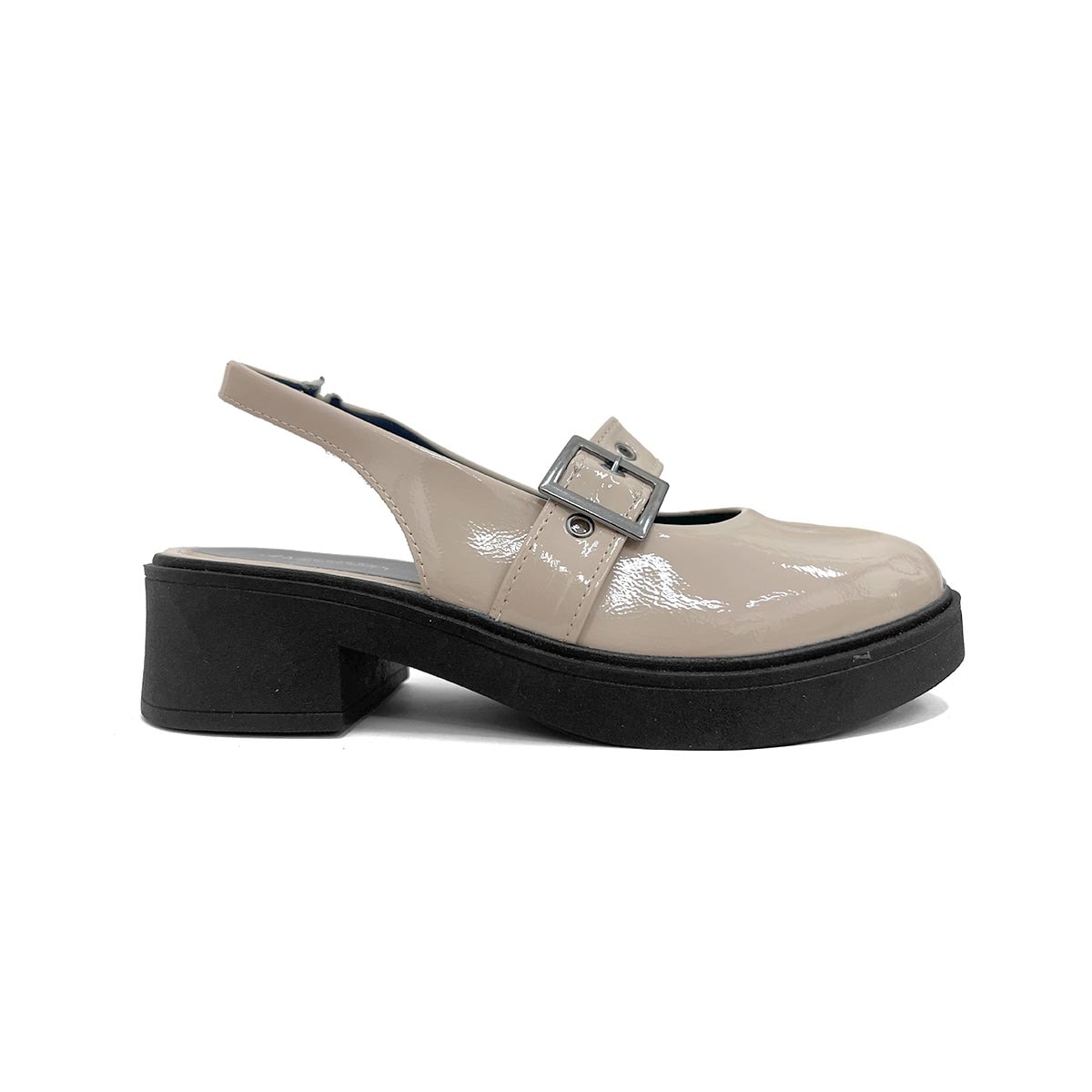 Sapato Mississipi Slingback Me461 Marfim Sapato Mississipi Slingback Me461 Marfim