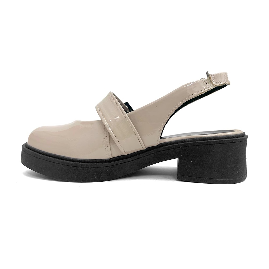 Sapato Mississipi Slingback Me461 Marfim
