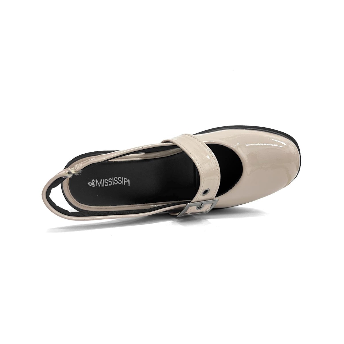 Sapato Mississipi Slingback Me461 Marfim Sapato Mississipi Slingback Me461 Marfim