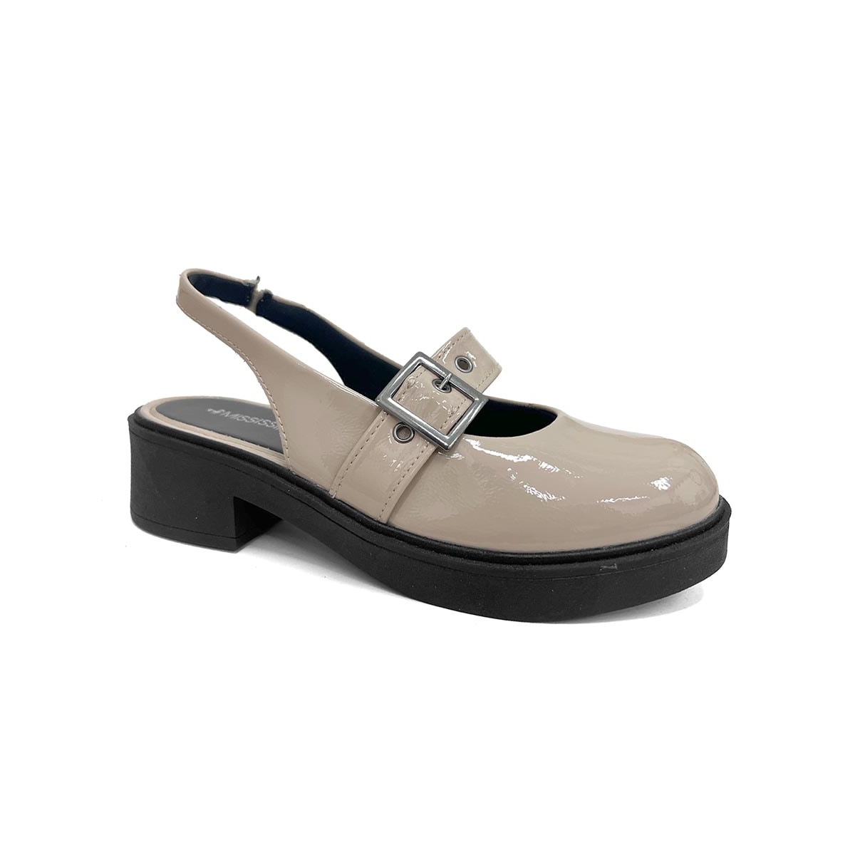 Sapato Mississipi Slingback Me461 Marfim Sapato Mississipi Slingback Me461 Marfim