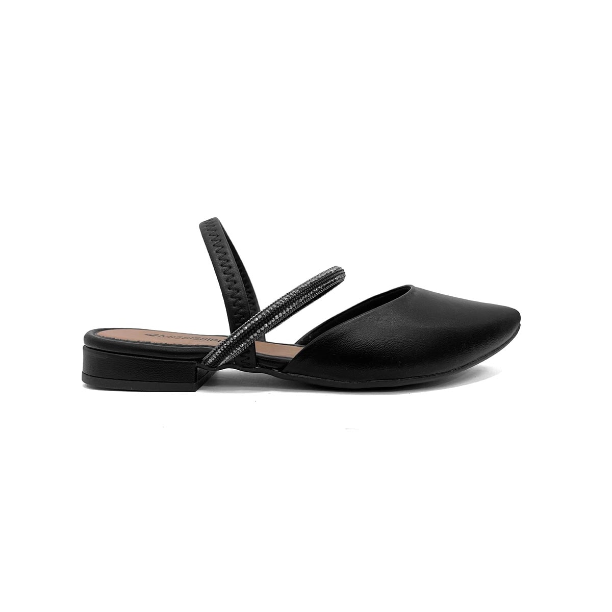 Sapato Mississippi Slingback Mb553 Preto Sapato Mississippi Slingback Mb553 Preto