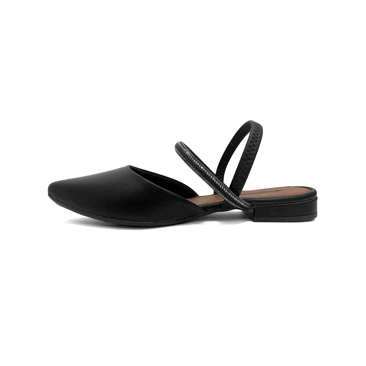Sapato Mississippi Slingback Mb553 Preto Sapato Mississippi Slingback Mb553 Preto