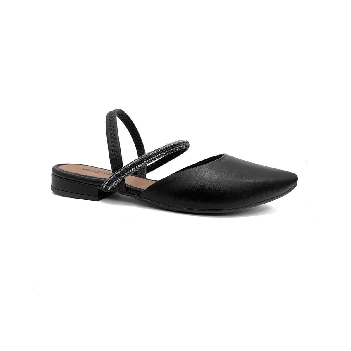 Sapato Mississippi Slingback Mb553 Preto Sapato Mississippi Slingback Mb553 Preto