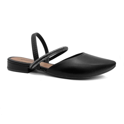 Sapato Mississippi Slingback Mb553 Preto