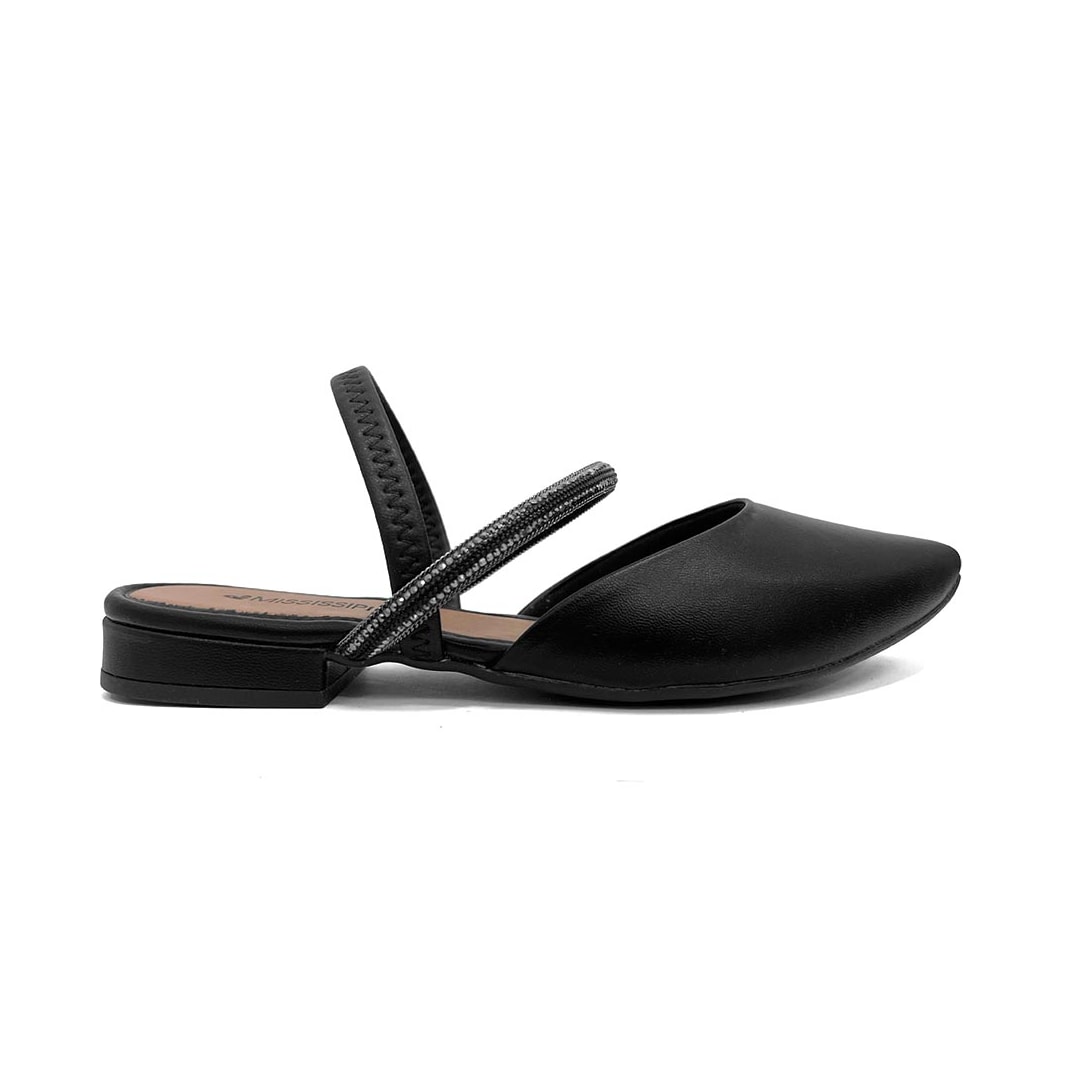Sapato Mississippi Slingback Mb553 Preto