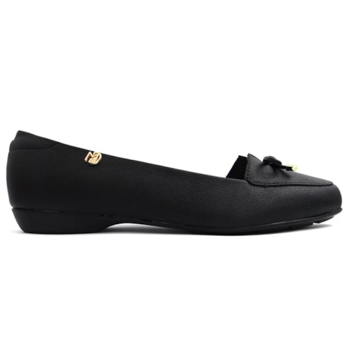 Detalhe - Sapato Modare Mocassim 7016.461 Preto