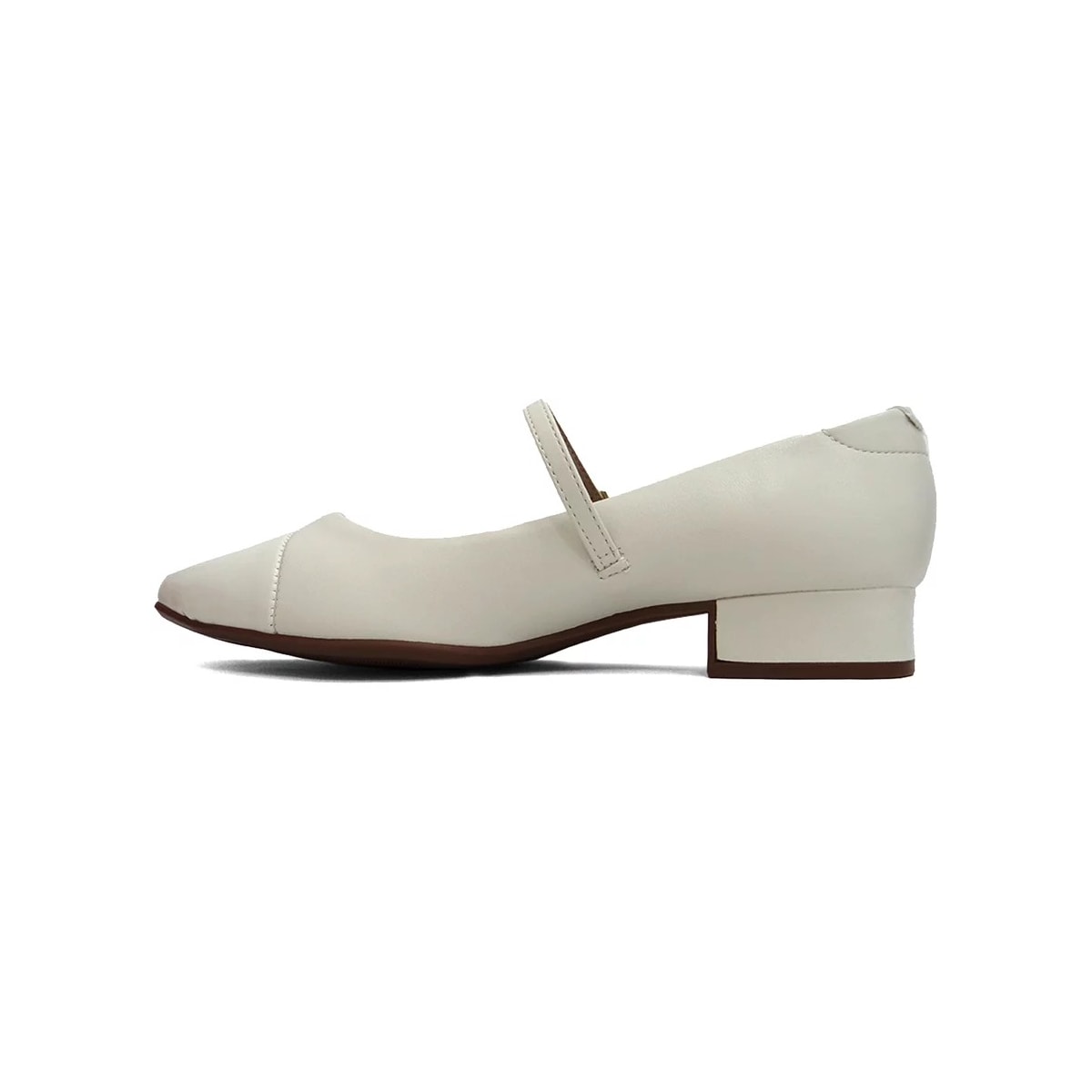 Sapato Moleca Boneca Salto Baixo 5795.103 Branco Off Sapato Moleca Boneca Salto Baixo 5795.103 Branco Off