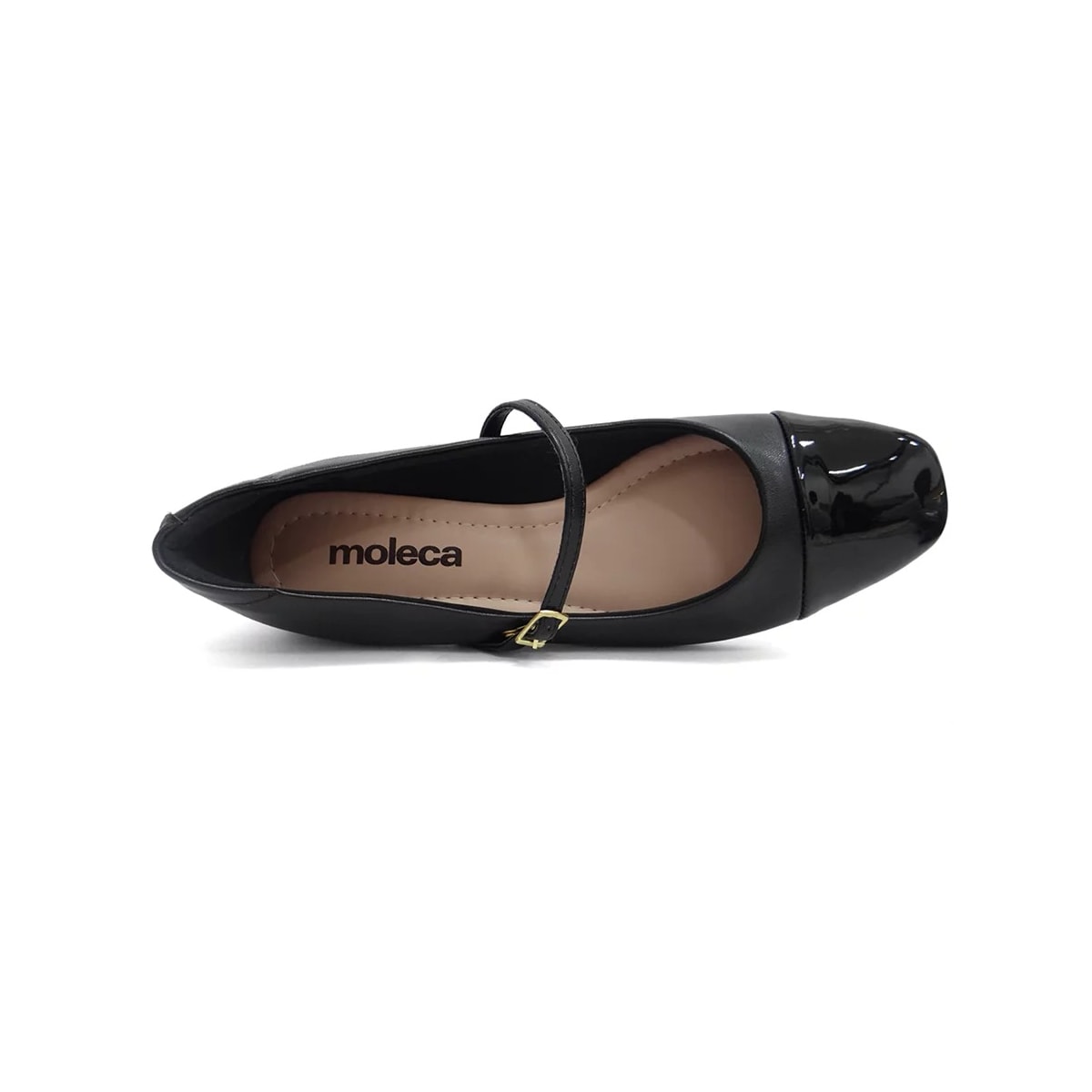 Sapato Moleca Boneca Salto Baixo 5795.103 Preto Sapato Moleca Boneca Salto Baixo 5795.103 Preto