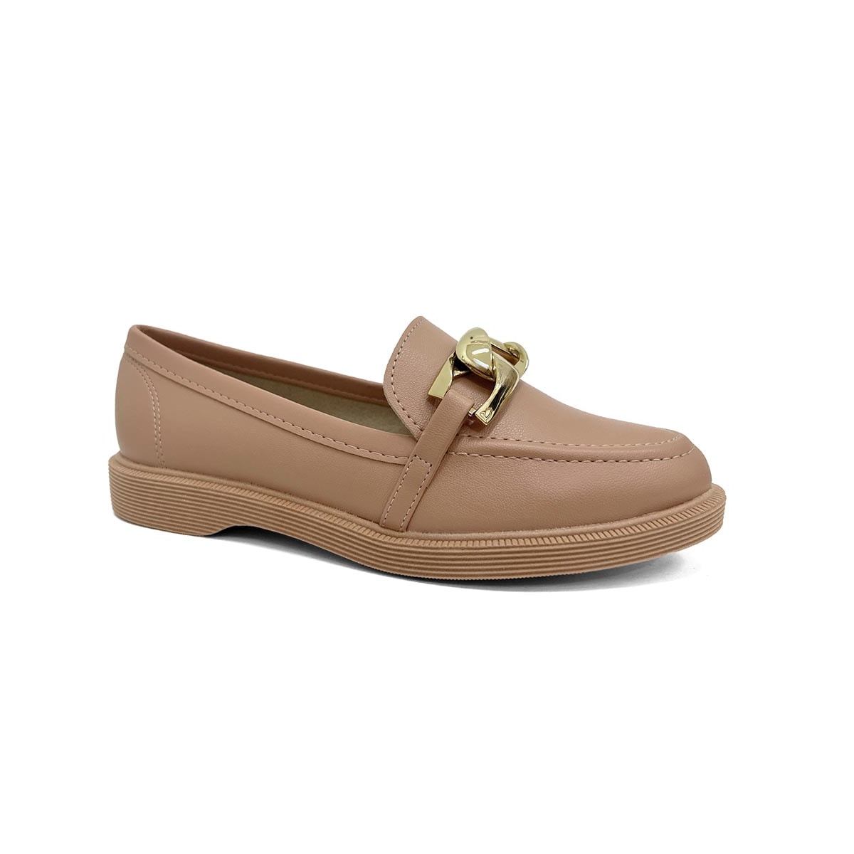 Sapato Moleca Mocassim 5666.110 Nude Sapato Moleca Mocassim 5666.110 Nude