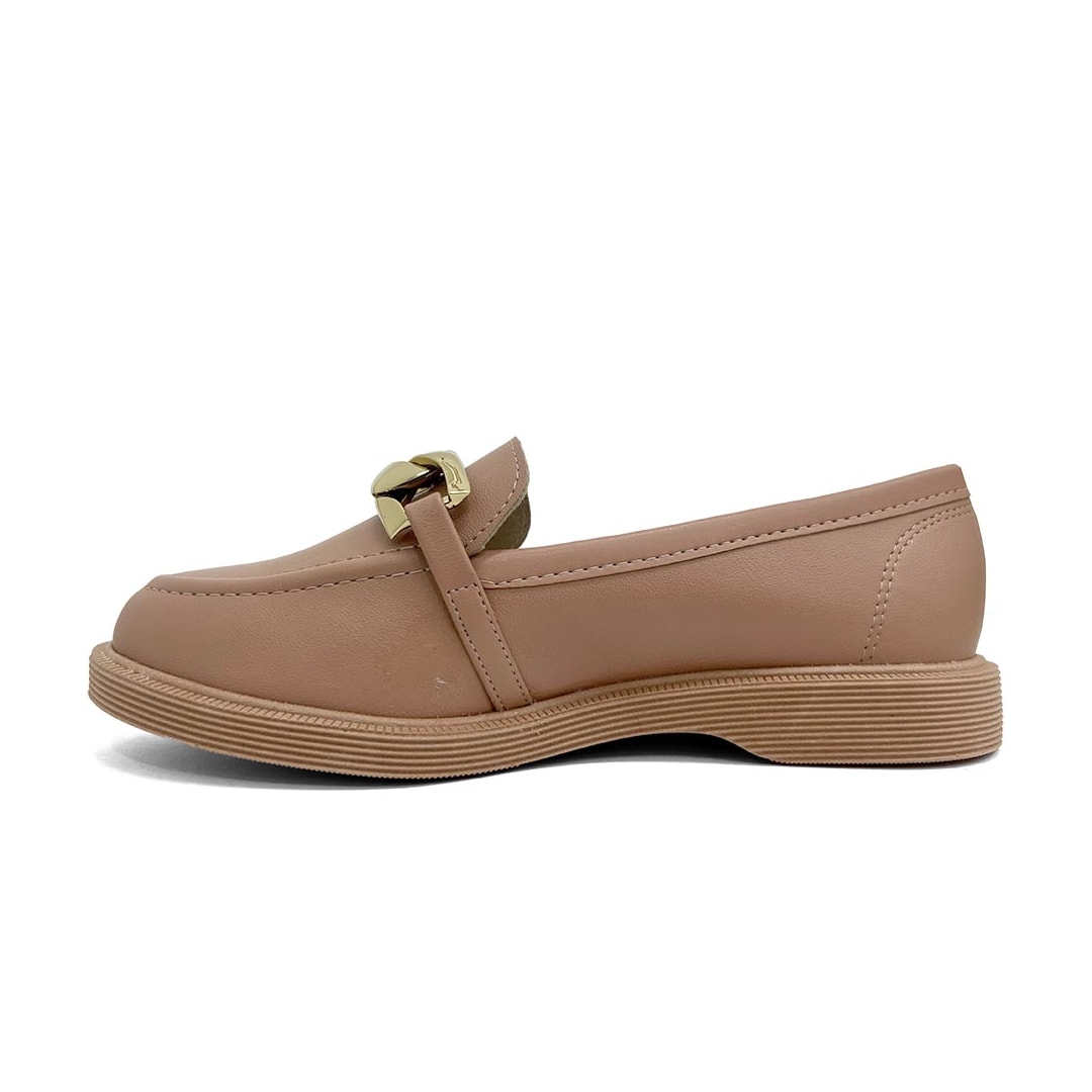Sapato Moleca Mocassim 5666.110 Nude