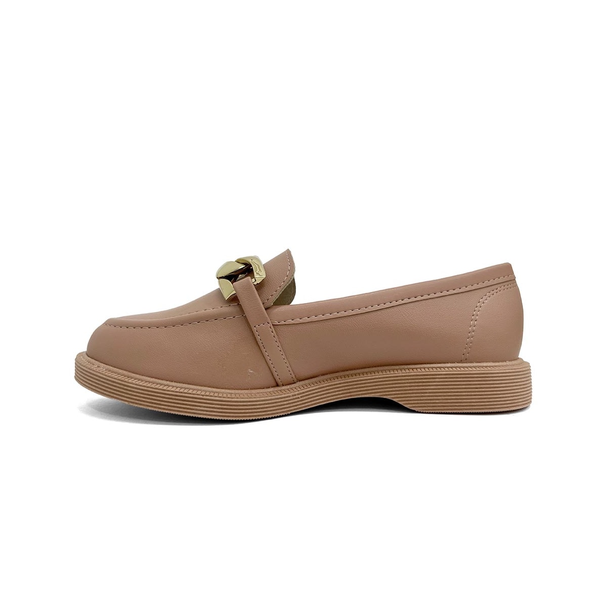 Sapato Moleca Mocassim 5666.110 Nude Sapato Moleca Mocassim 5666.110 Nude