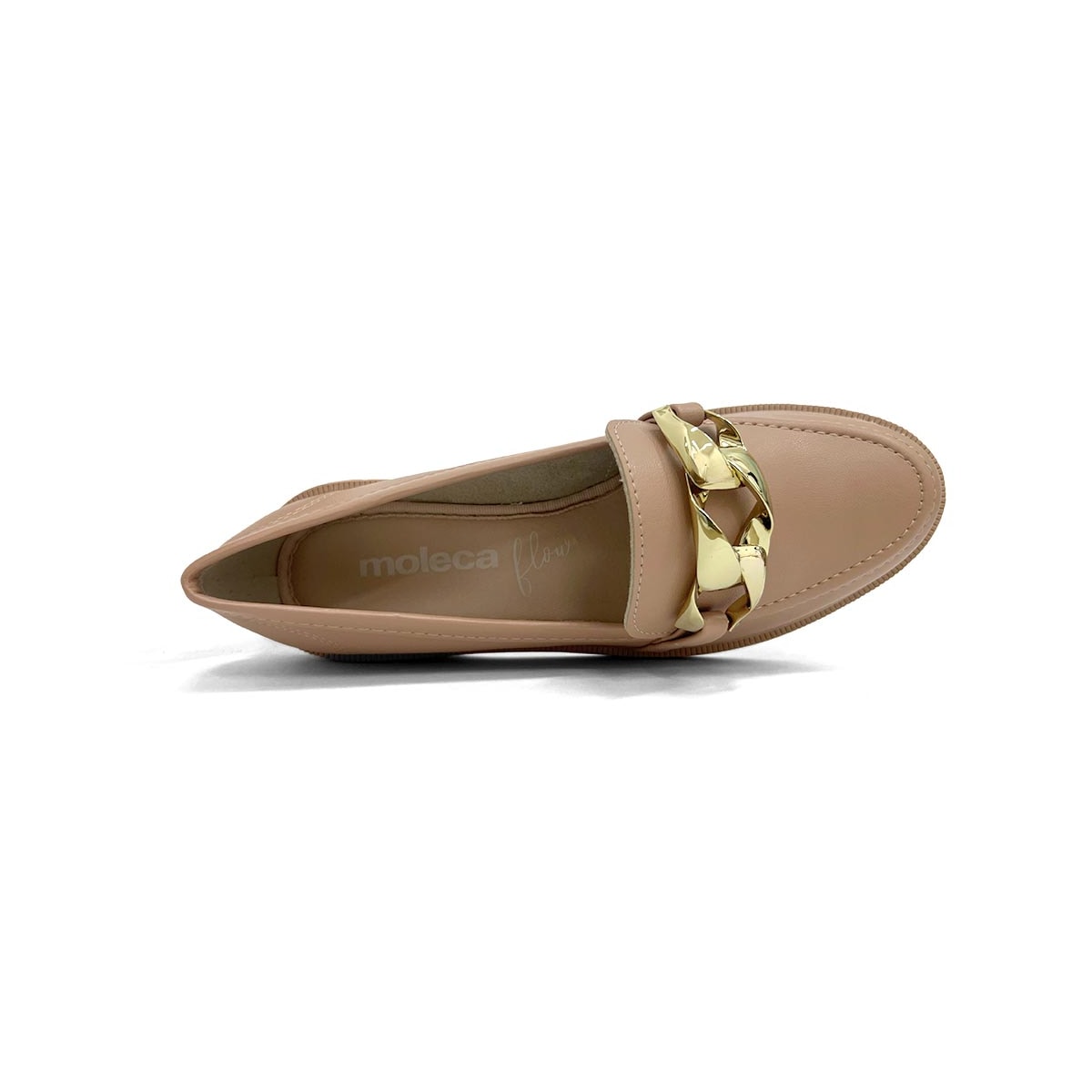 Sapato Moleca Mocassim 5666.110 Nude Sapato Moleca Mocassim 5666.110 Nude