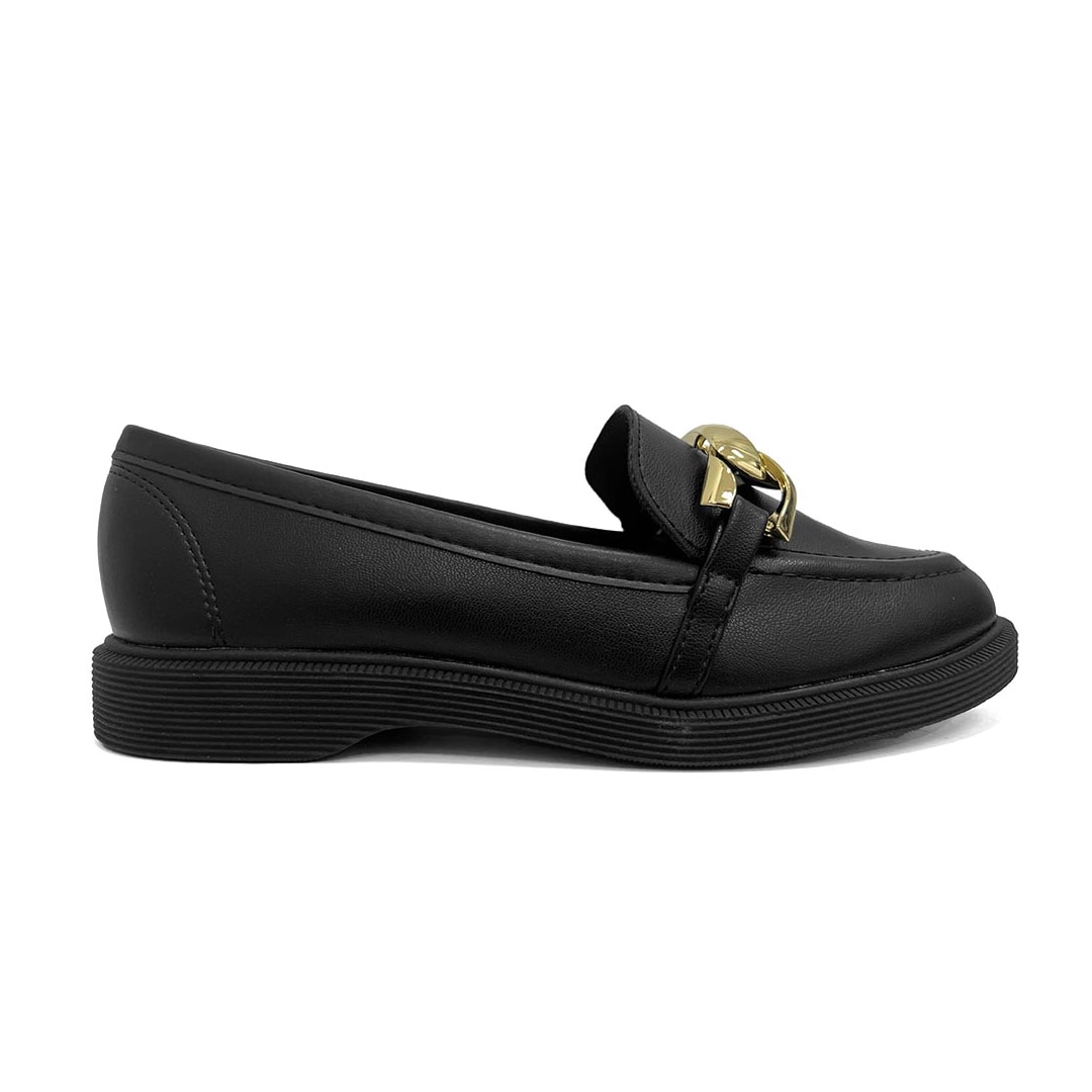 Sapato Moleca Mocassim 5666.110 Preto Sapato Moleca Mocassim 5666.110 Preto