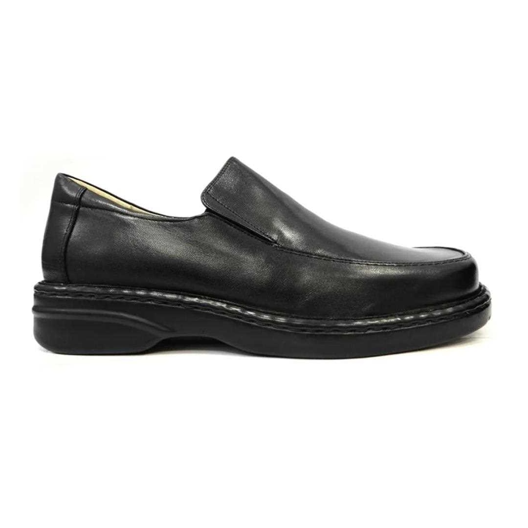 Sapato Opananken de Couro Anatômico 25523 Preto Sapato Opananken de Couro Anatômico 25523 Preto