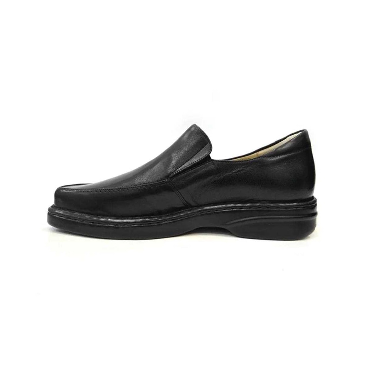 Sapato Opananken de Couro Anatômico 25523 Preto