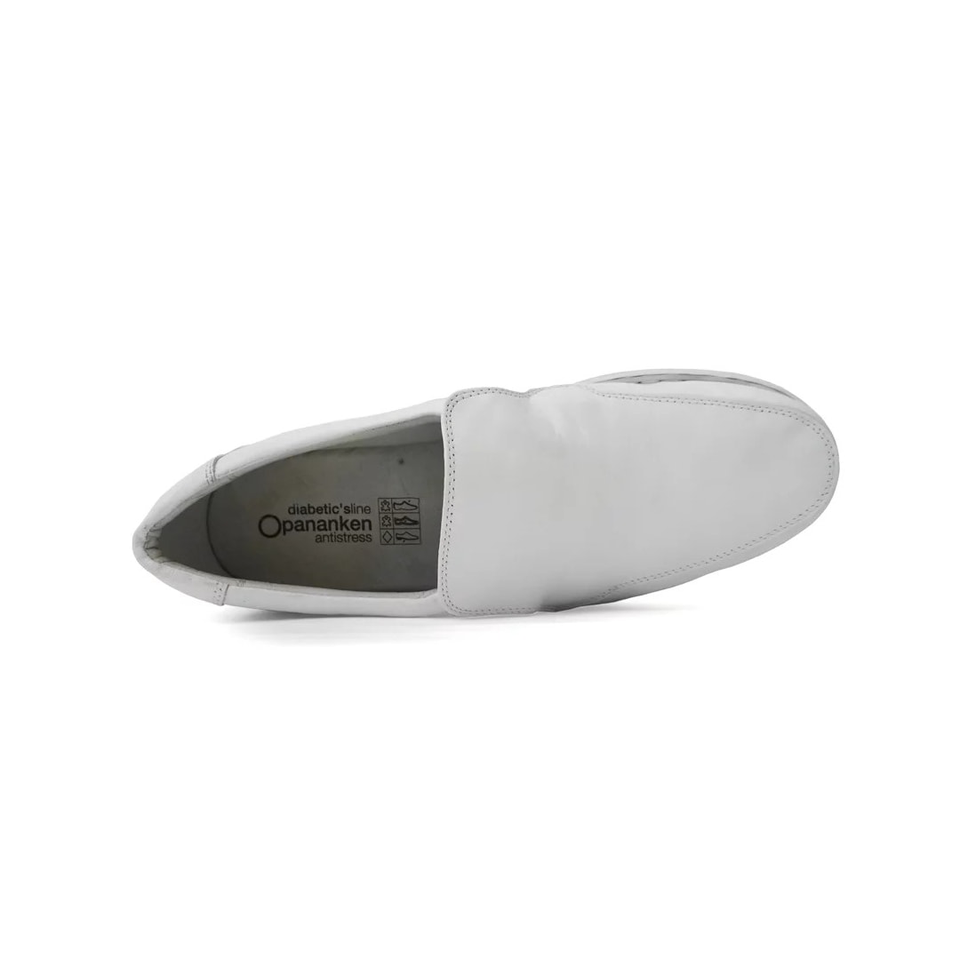 Sapato Opananken De Couro Anatômico 35501 Branco Sapato Opananken De Couro Anatômico 35501 Branco