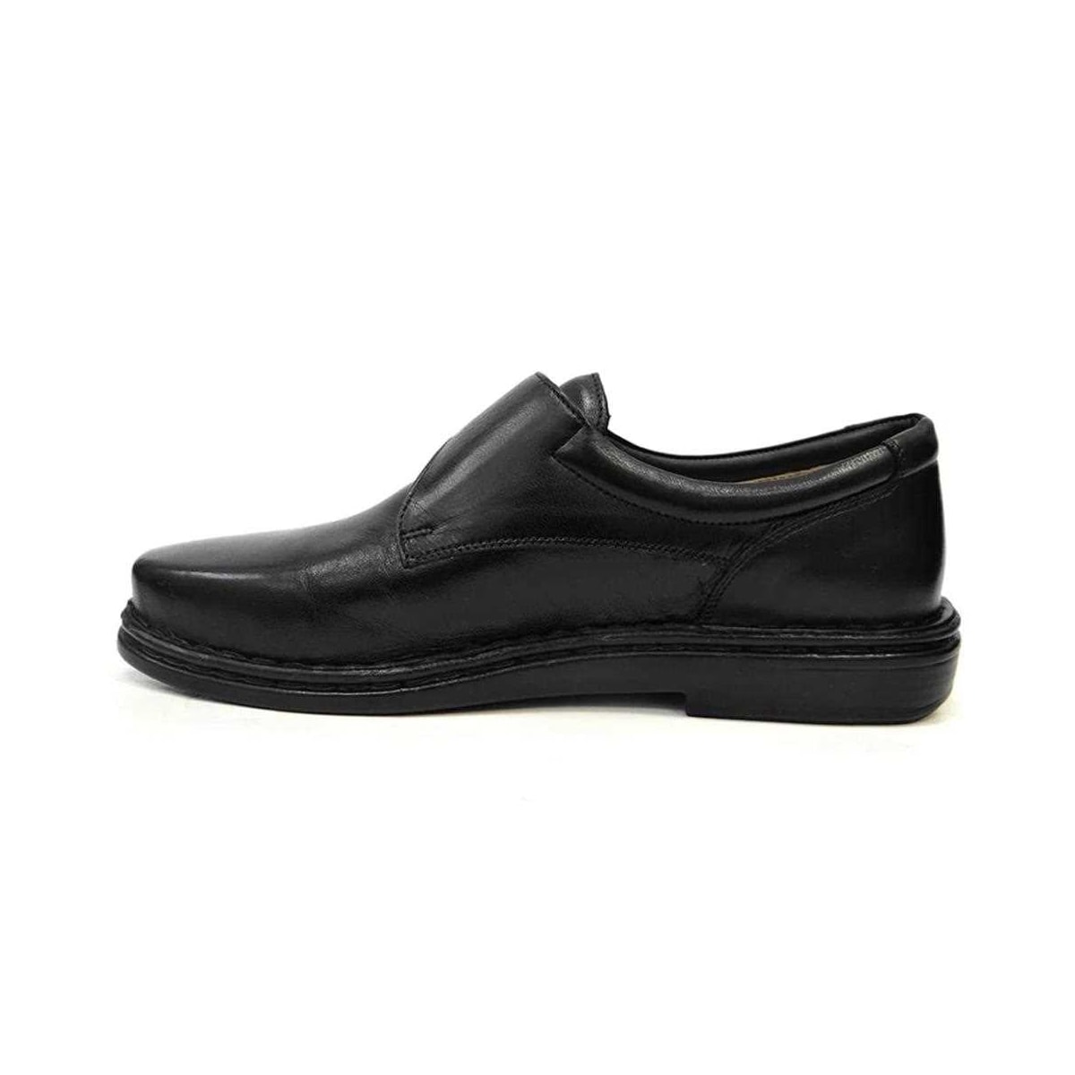 Sapato Opananken De Couro Anatômico 35506 Preto