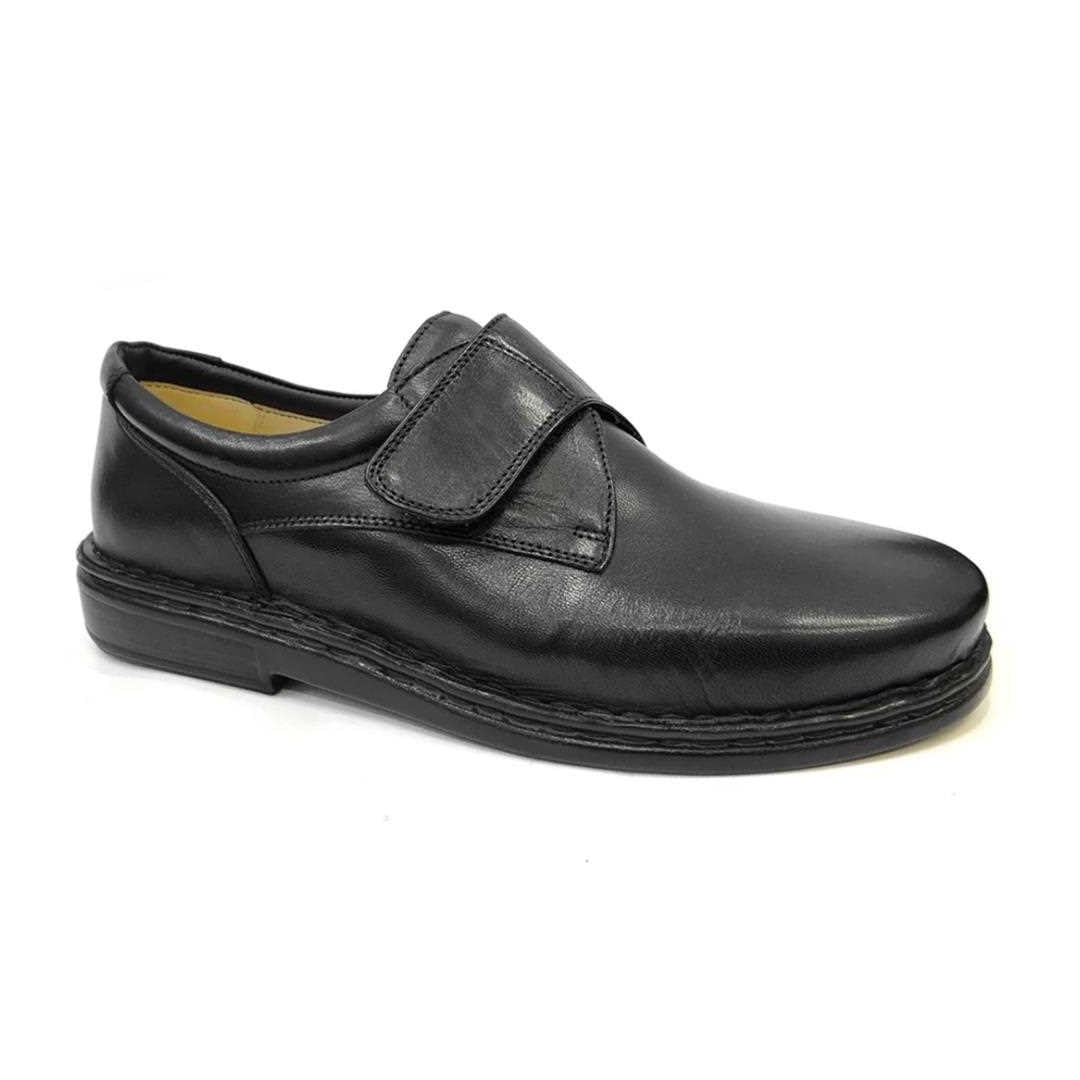 Sapato Opananken De Couro Anatômico 35506 Preto