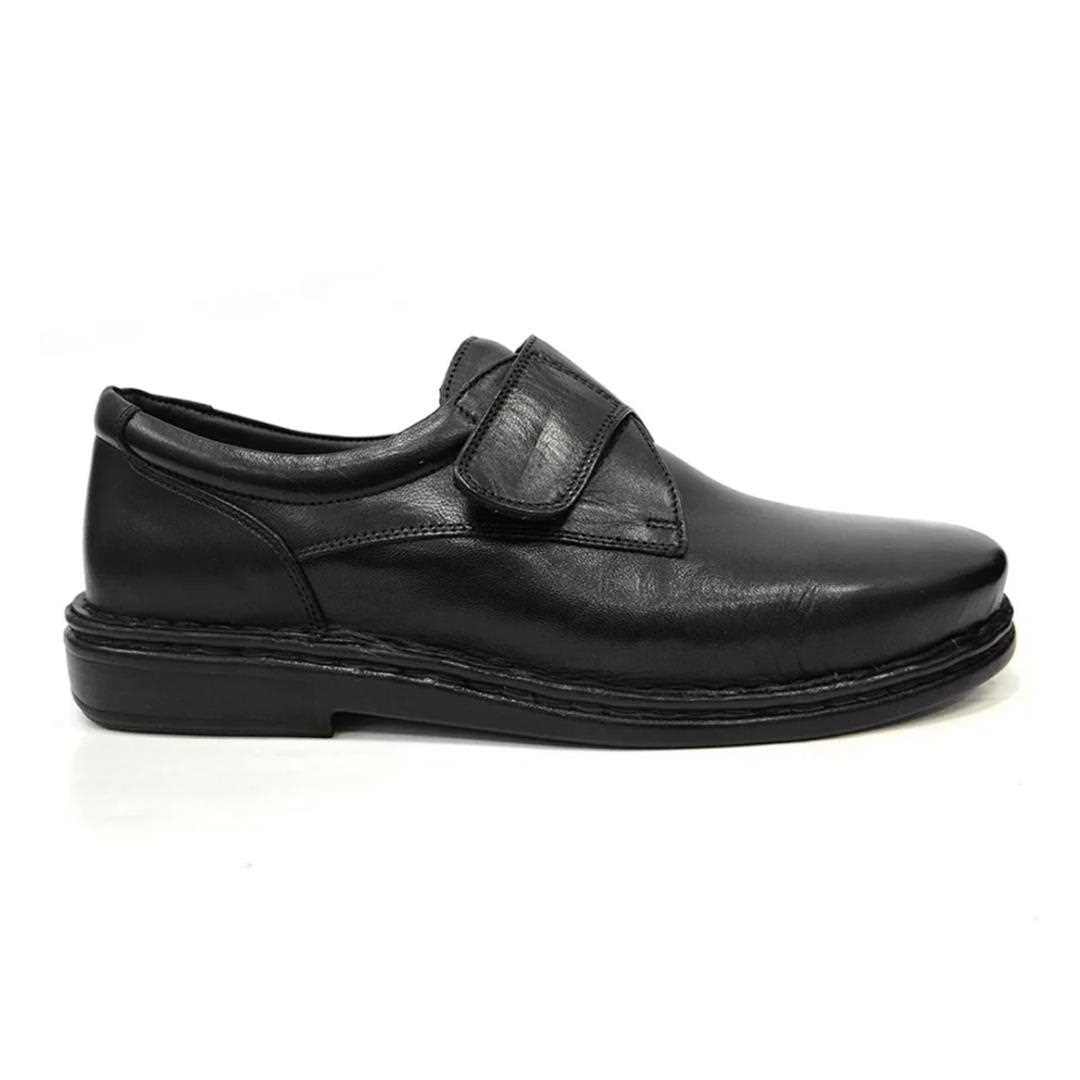 Sapato Opananken De Couro Anatômico 35506 Preto