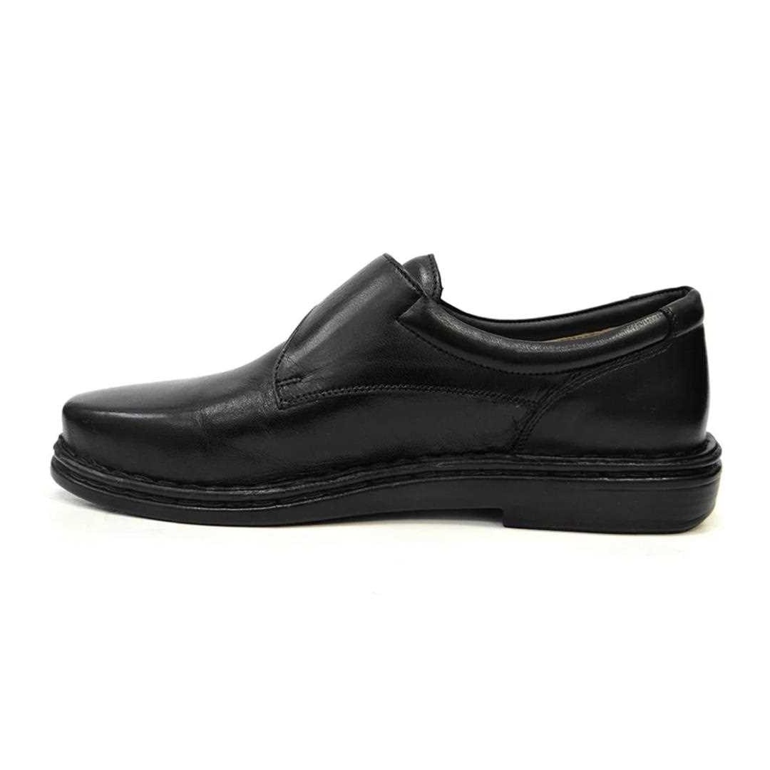 Sapato Opananken De Couro Anatômico 35506 Preto
