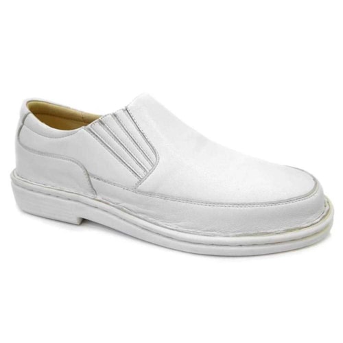 Sapato Opananken de Couro Anatomico 35517 Branco