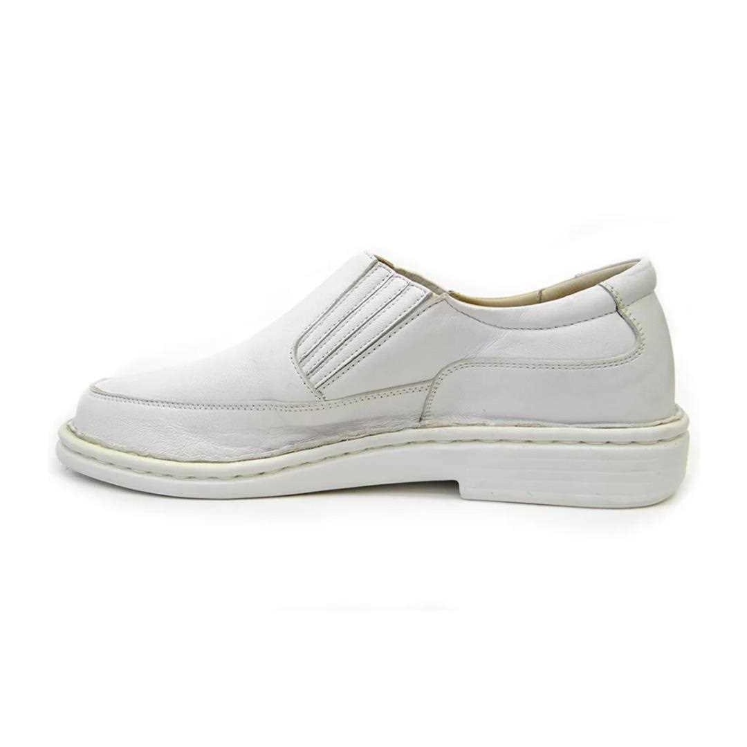 Sapato Opananken de Couro Anatômico 35517 Branco Sapato Opananken de Couro Anatômico 35517 Branco