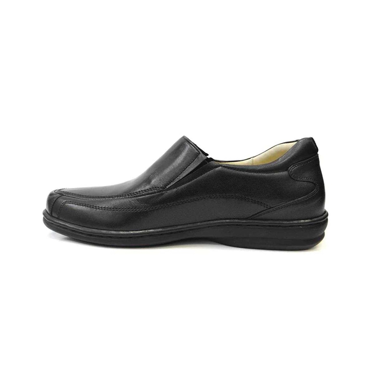 Sapato Opananken De Couro Anatômico 38525 Preto