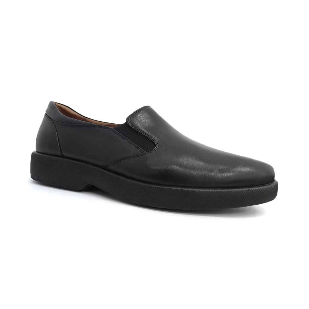 Sapato Opananken de Couro Anatômico 58109 Preto