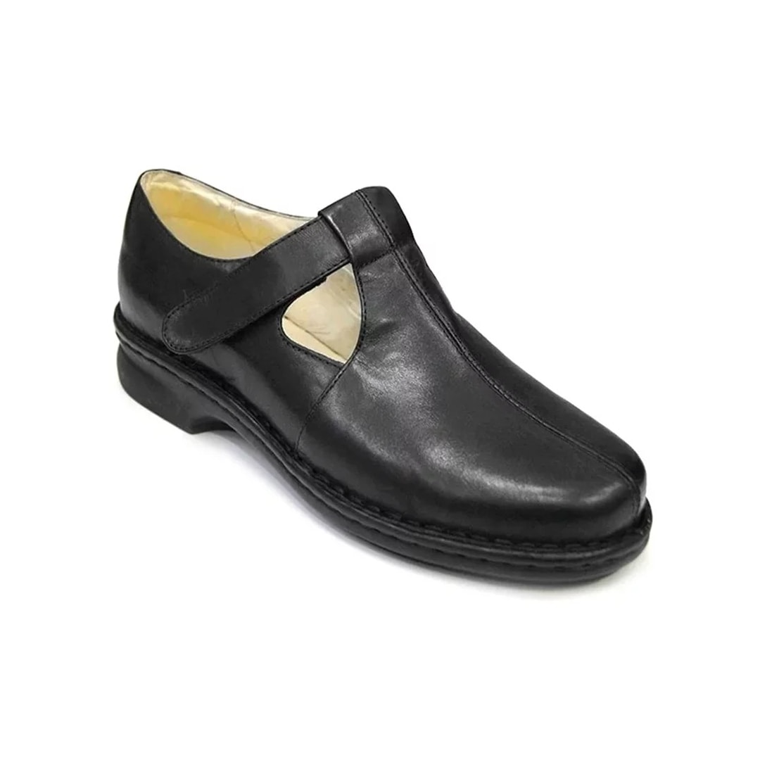 Sapato Opananken de Couro Anatômico 63902 Preto