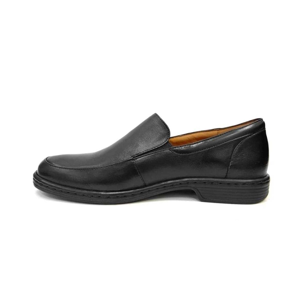 Sapato Opananken de Couro Anatômico 69507 Preto Sapato Opananken de Couro Anatômico 69507 Preto