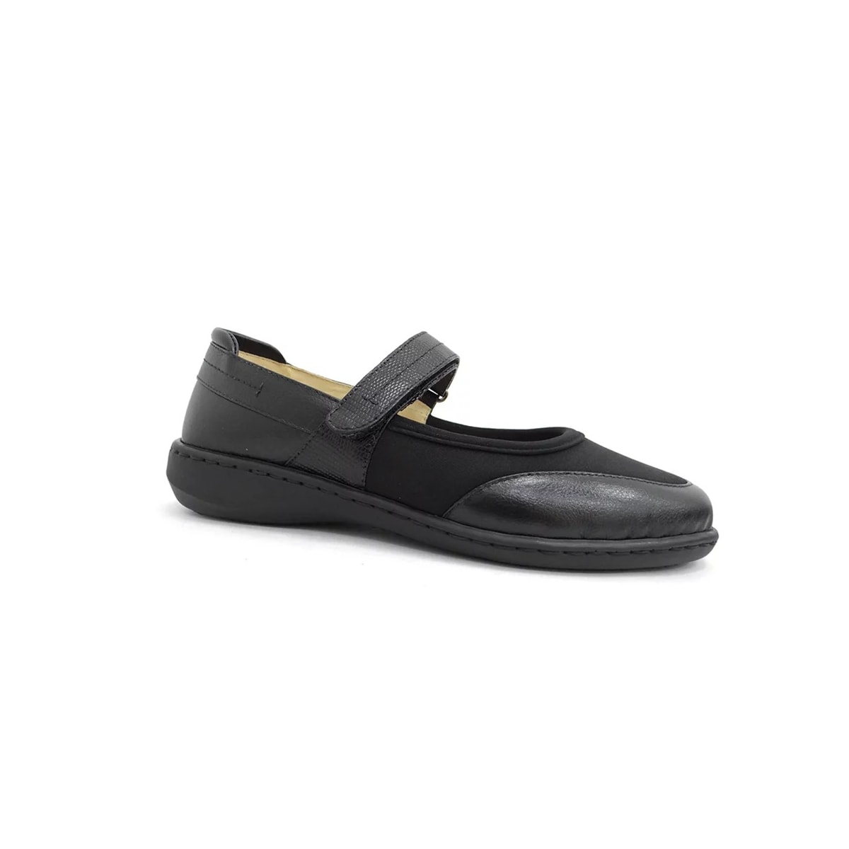 Sapato Opananken Feminino Couro Anatômico 63811 Preto