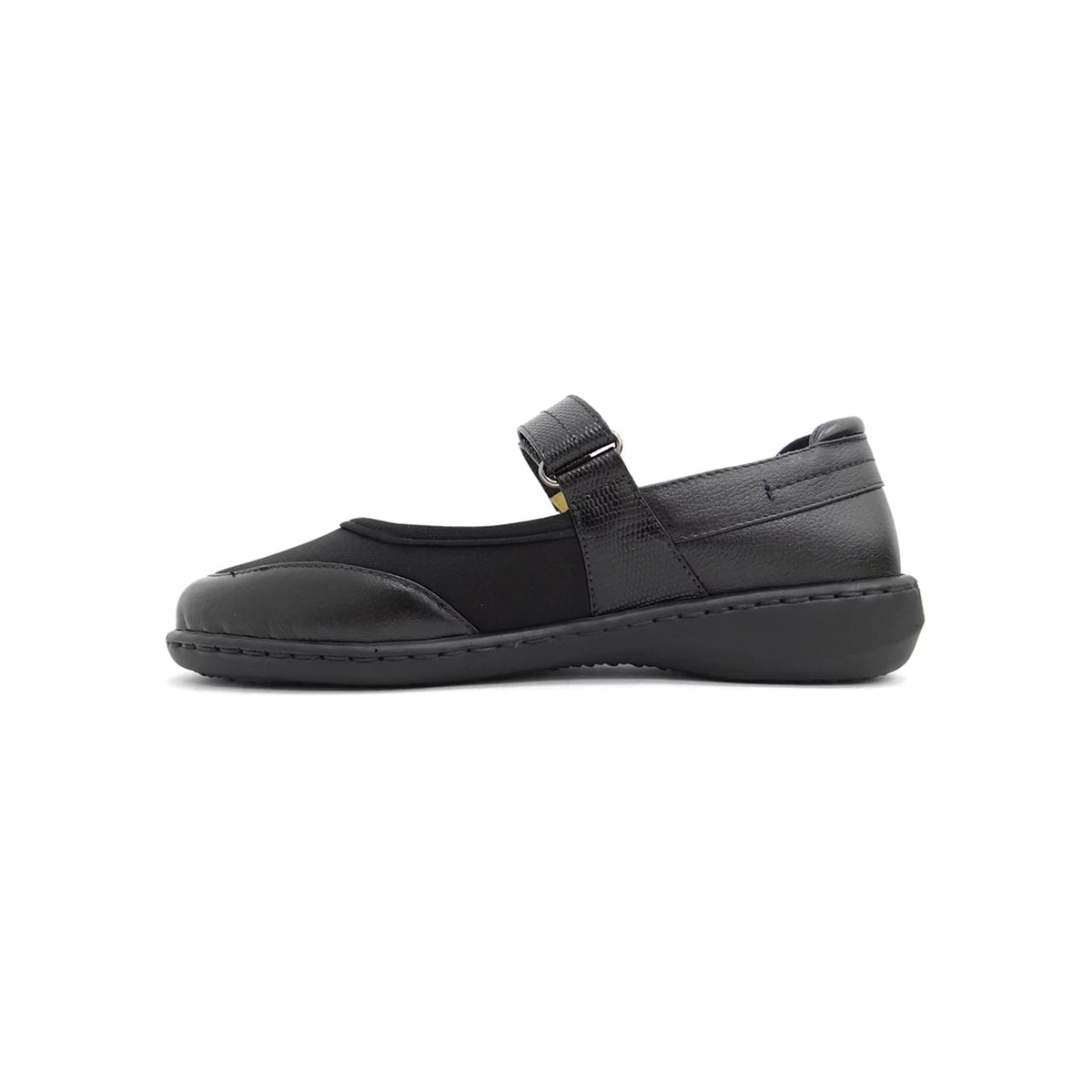 Sapato Opananken Feminino Couro Anatômico 63811 Preto