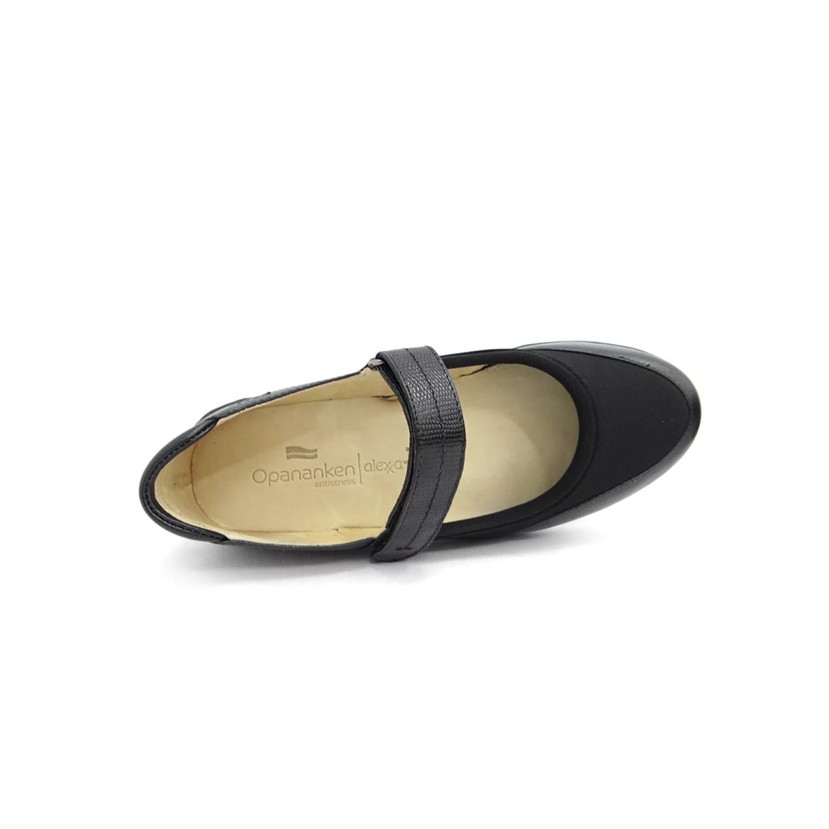 Sapato Opananken Feminino Couro Anatômico 63811 Preto
