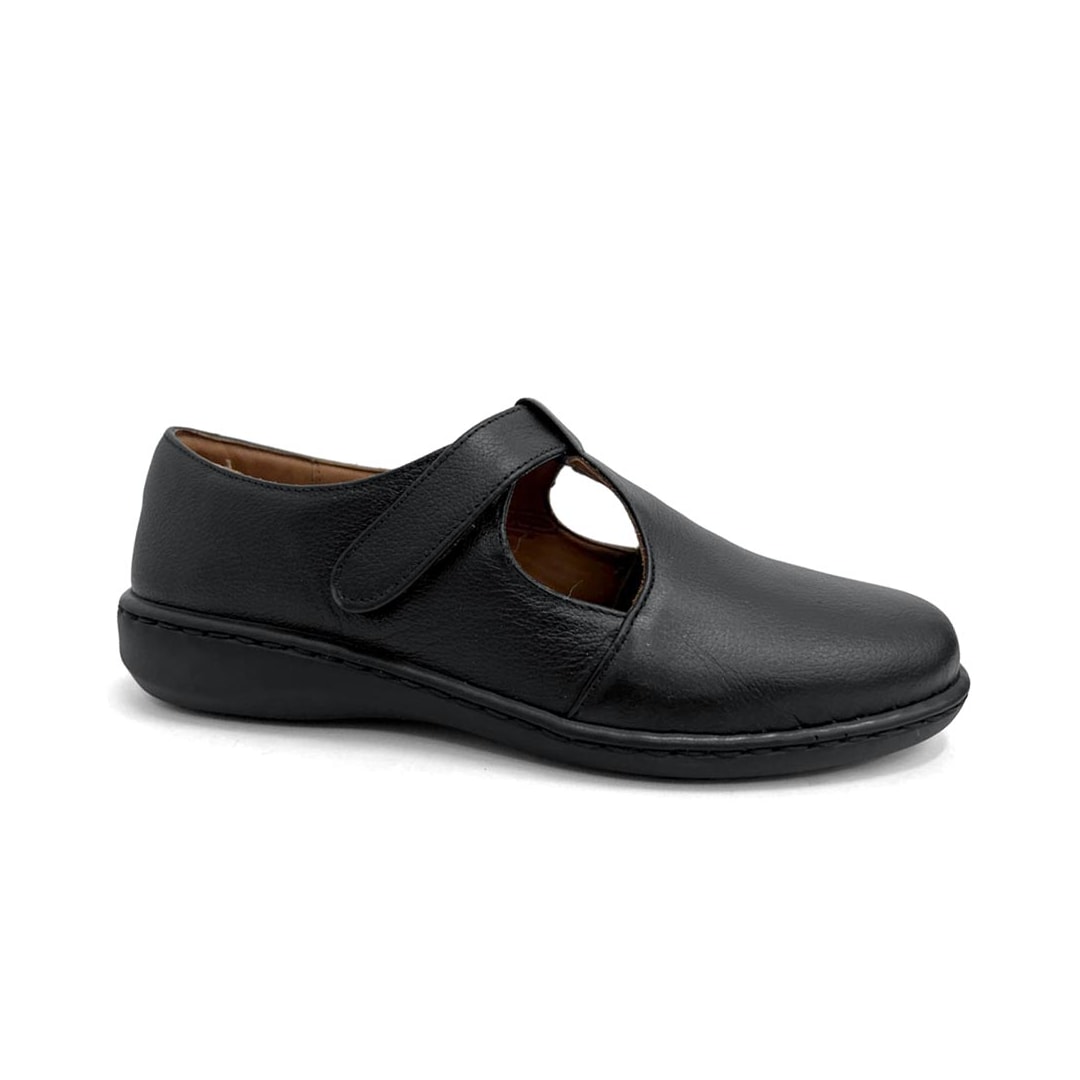 Sapato Opananken Feminino De Couro Anatomico 63810 Preto Sapato Opananken Feminino De Couro Anatomico 63810 Preto