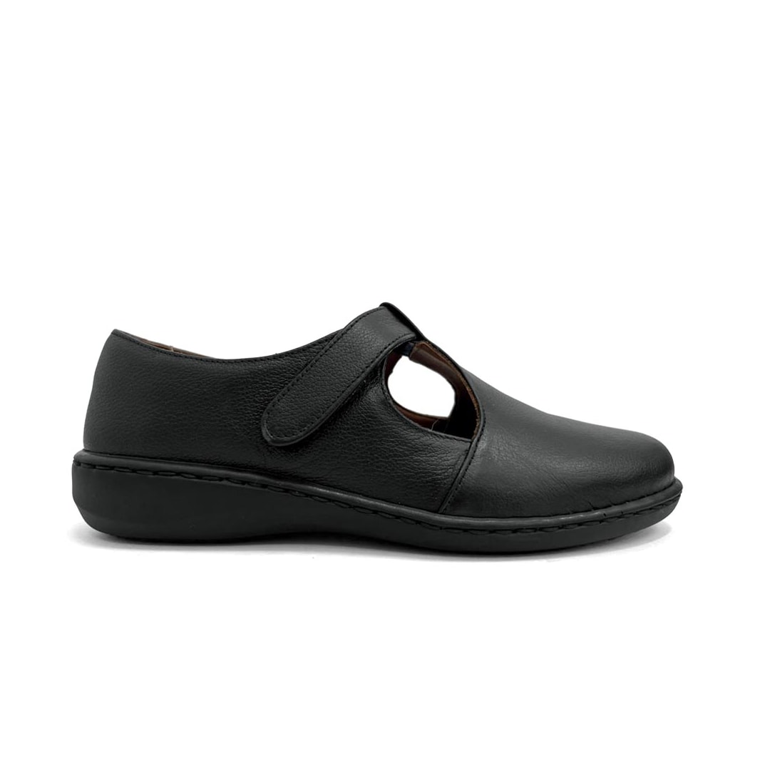 Sapato Opananken Feminino De Couro Anatomico 63810 Preto Sapato Opananken Feminino De Couro Anatomico 63810 Preto