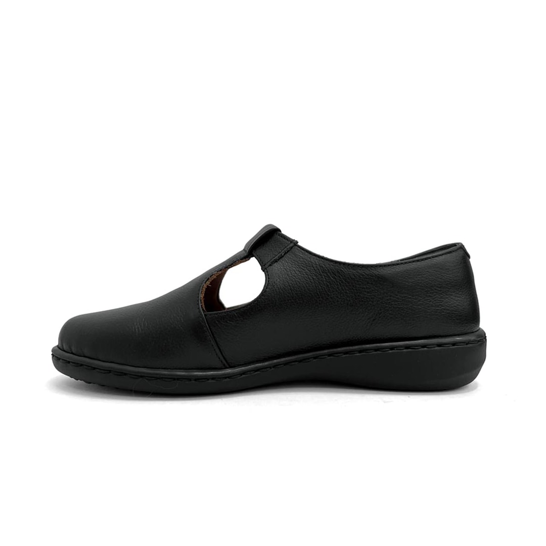 Sapato Opananken Feminino De Couro Anatomico 63810 Preto Sapato Opananken Feminino De Couro Anatomico 63810 Preto