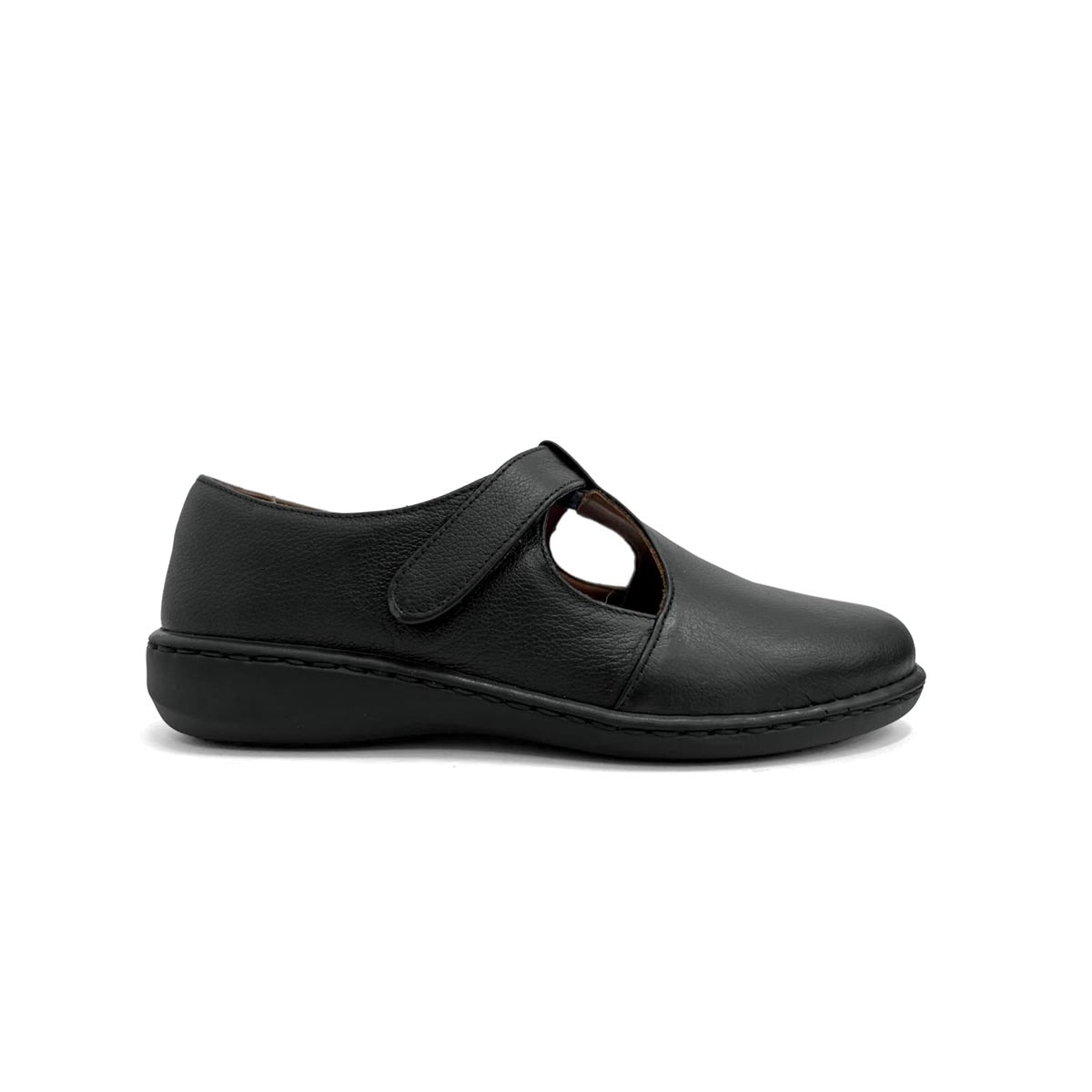 Sapato Opananken Feminino De Couro Anatomico 63810 Preto Sapato Opananken Feminino De Couro Anatomico 63810 Preto