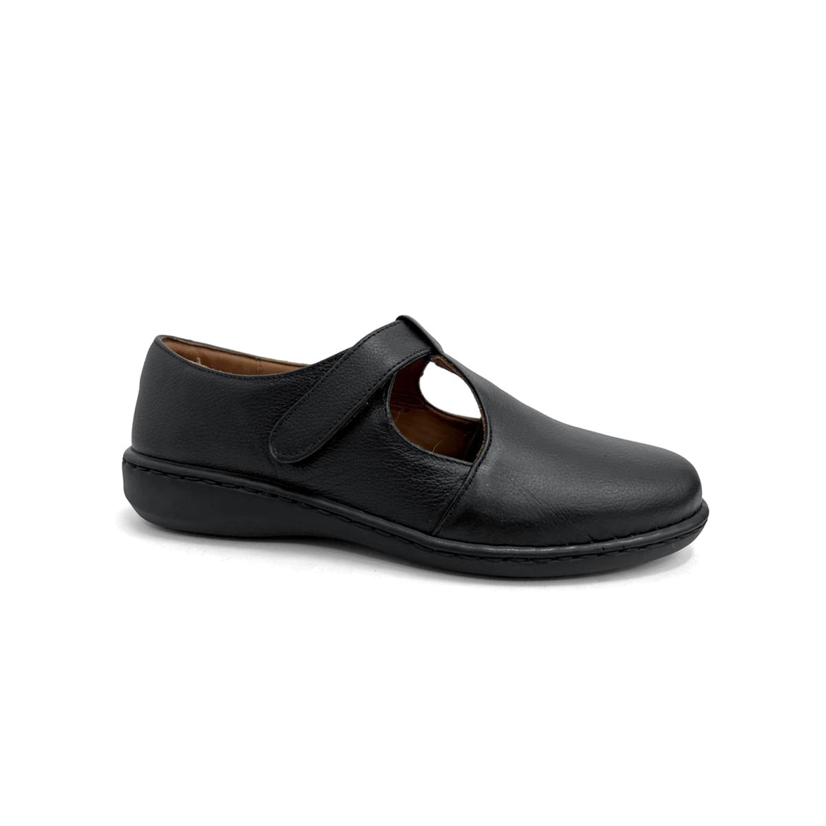 Sapato Opananken Feminino De Couro Anatomico 63810 Preto Sapato Opananken Feminino De Couro Anatomico 63810 Preto