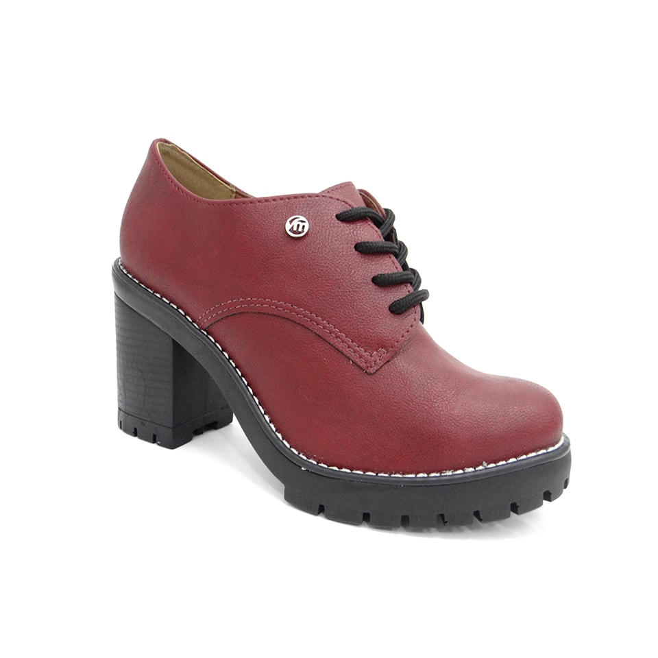sapato feminino marsala