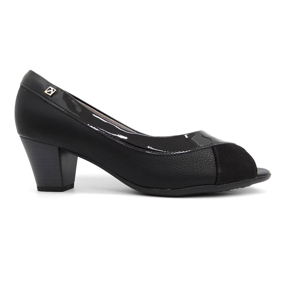 sapato peep toe piccadilly