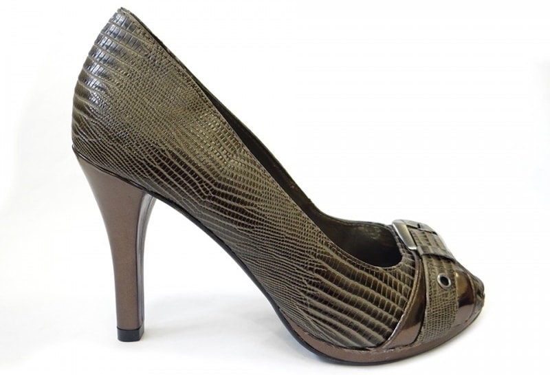 peep toe via marte meia pata