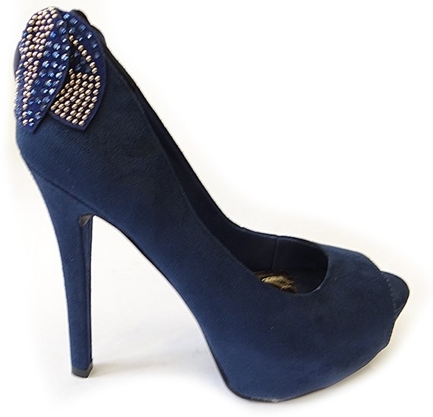 peep toe via marte meia pata