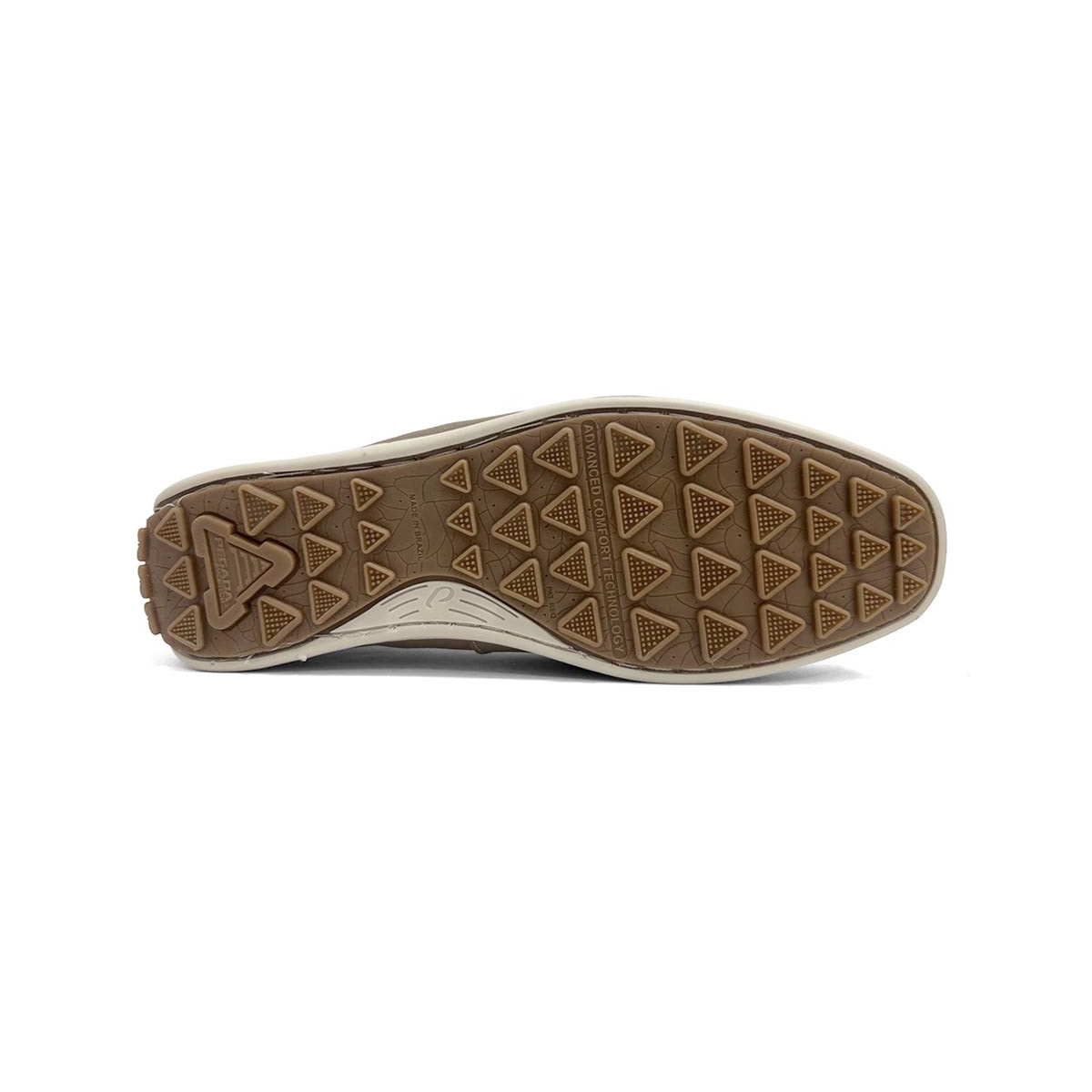 Sapato Pegada Masculino Mocassim Em Couro 142002 Conhaque