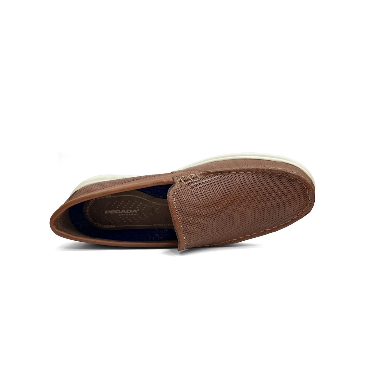 Sapato Pegada Masculino Mocassim Em Couro 142202 Pinhao Sapato Pegada Masculino Mocassim Em Couro 142202 Pinhao